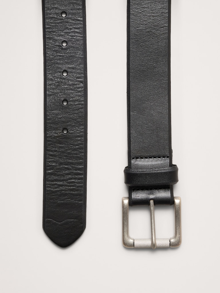 Tumbled Leather Belt