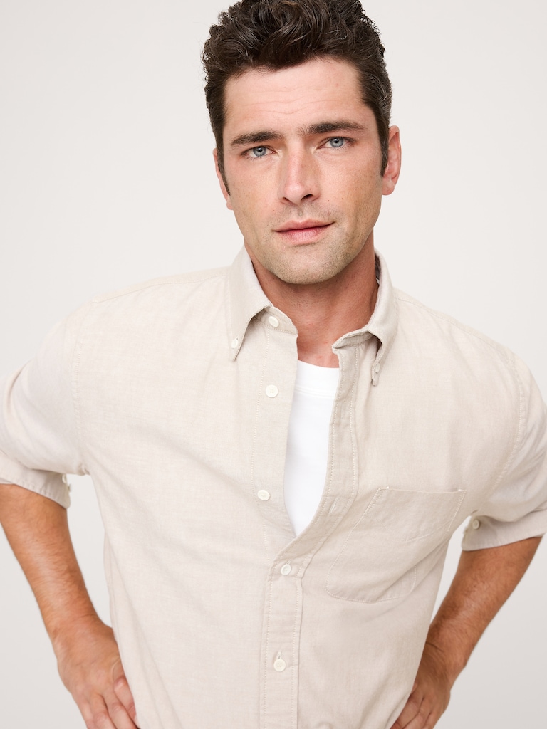 Standard-Fit Oxford Shirt