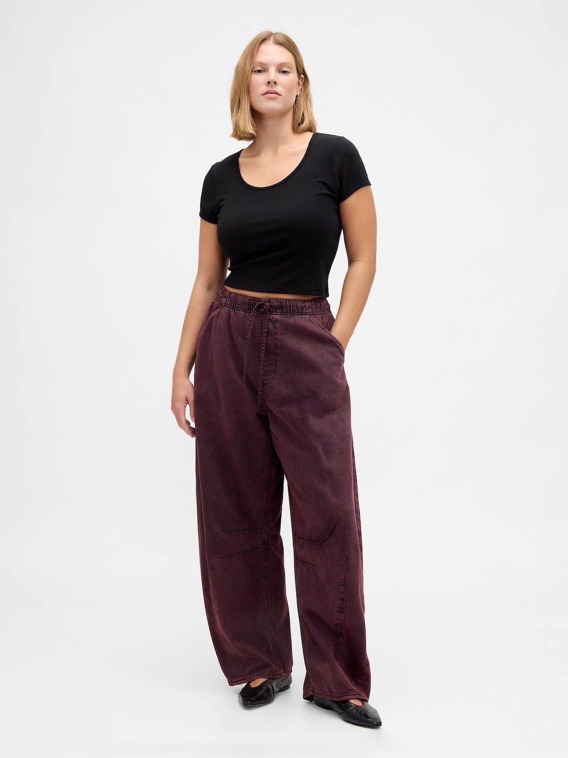 Mid Rise UltraSoft Easy Horseshoe Jeans
