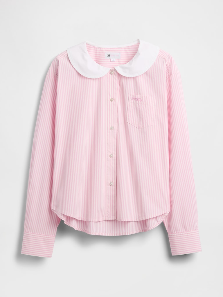Gap × Sandy Liang Poplin Oversized Shirt