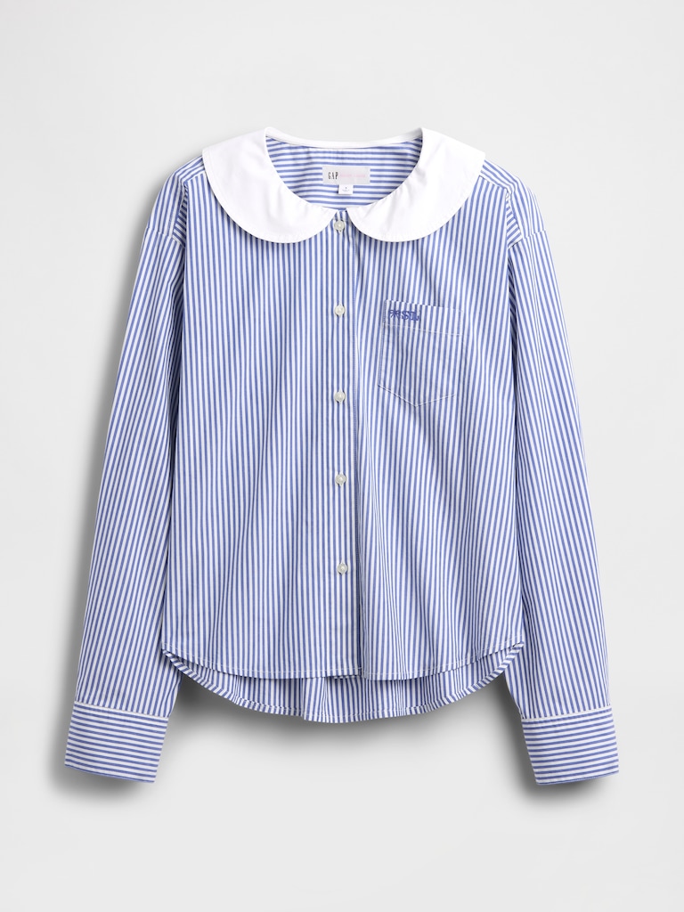 Gap × Sandy Liang Poplin Oversized Shirt