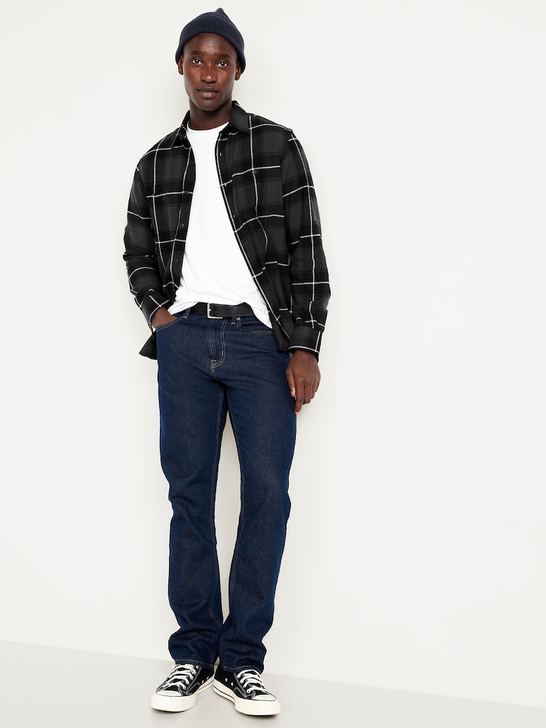 Plaid Flannel Pocket Shirt