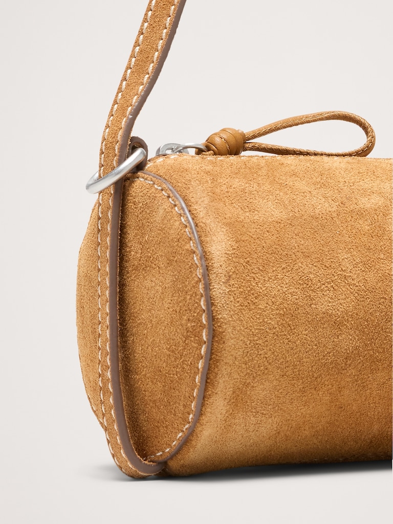 Leather Barrel Bag