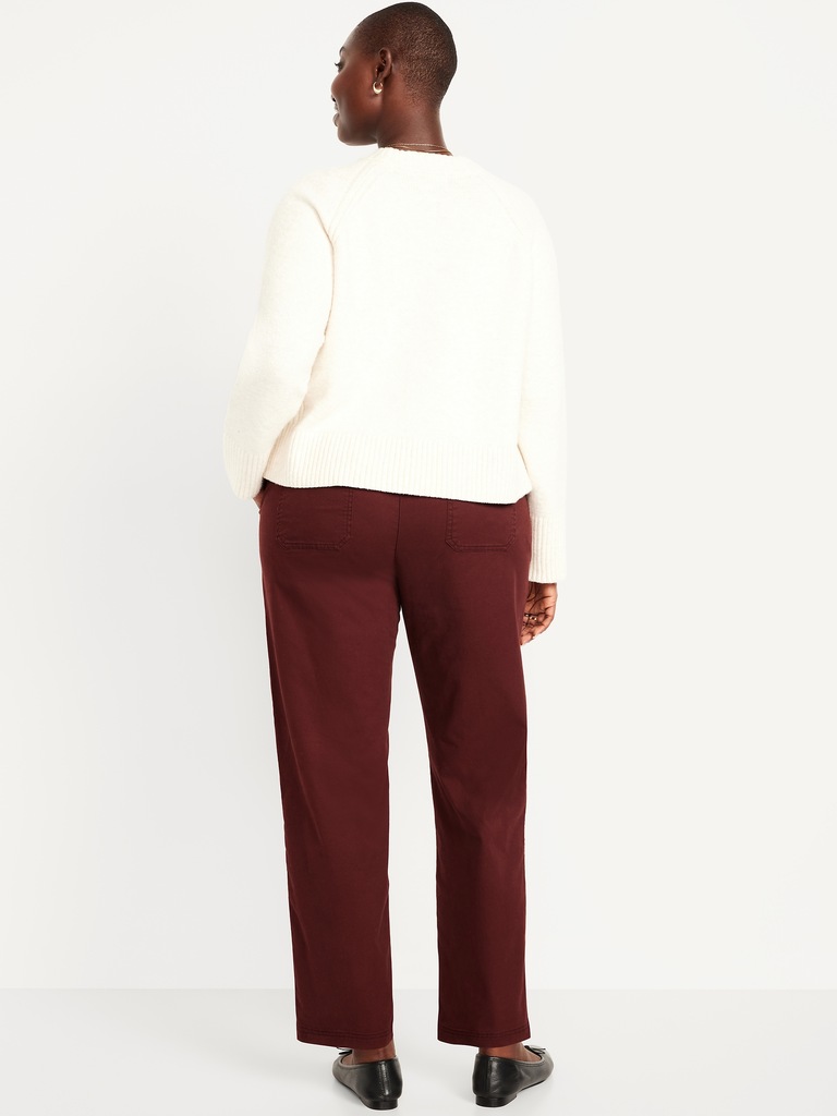 High-Waisted OGC Chino Tapered Straight Pants