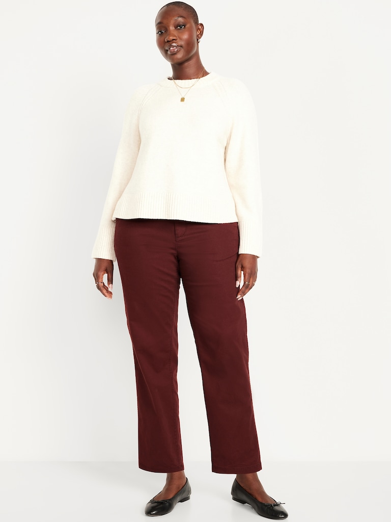 High-Waisted OGC Chino Tapered Straight Pants