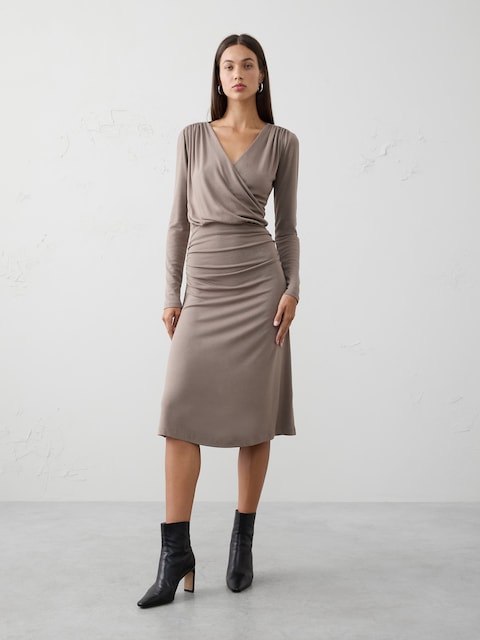 Women's Brown Dresses | Banana Republic Factory