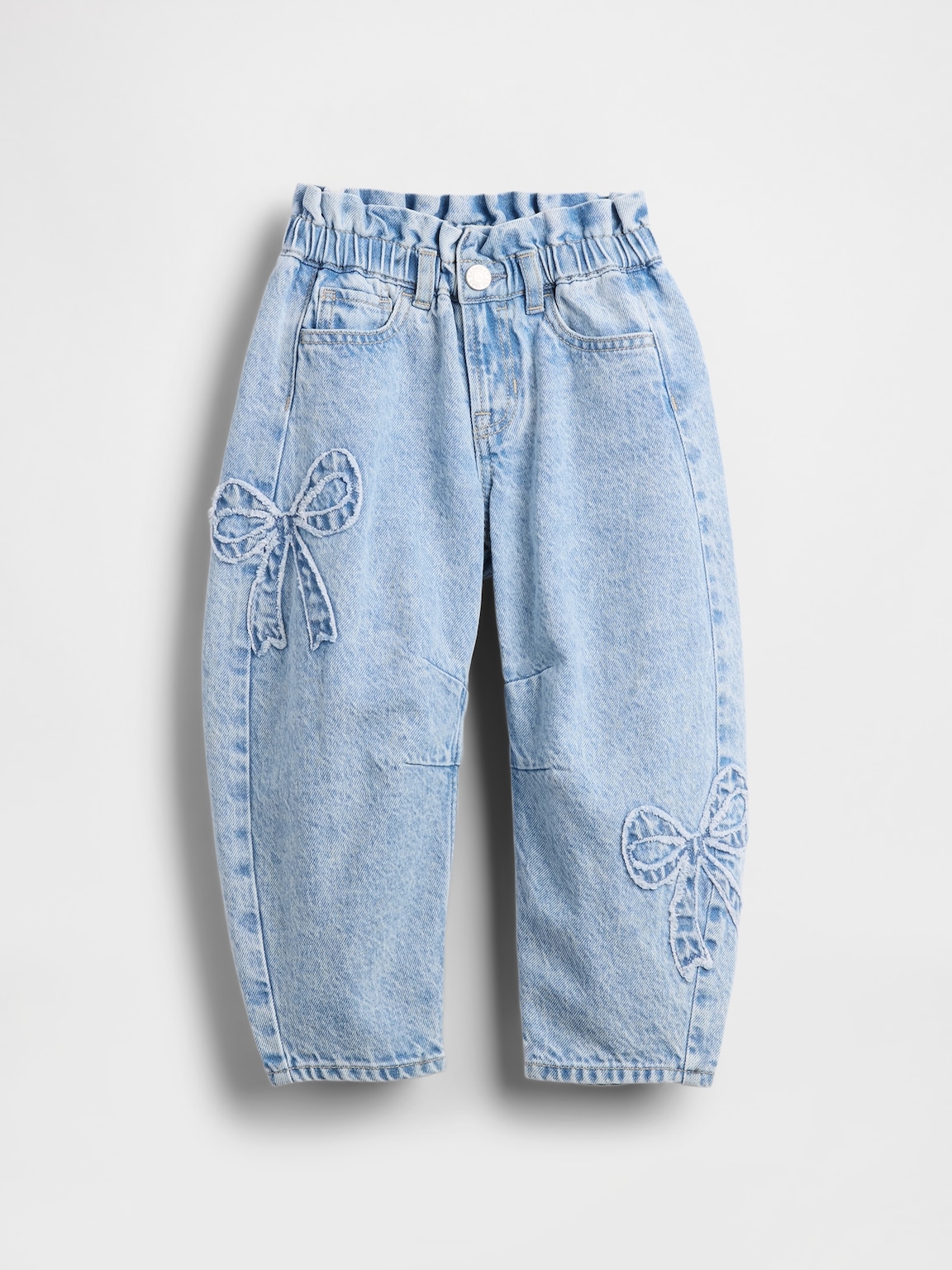 Baby & Toddler Bow Horseshoe Jeans
