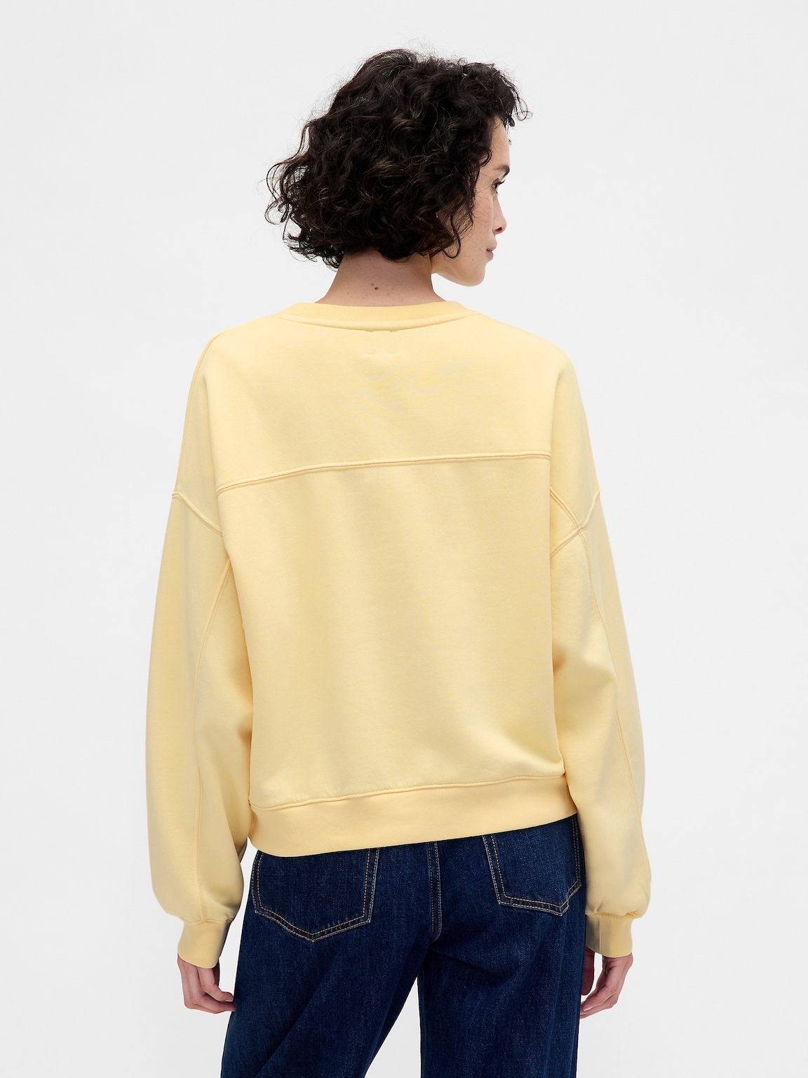 VintageSoft Wedge Crewneck Sweatshirt