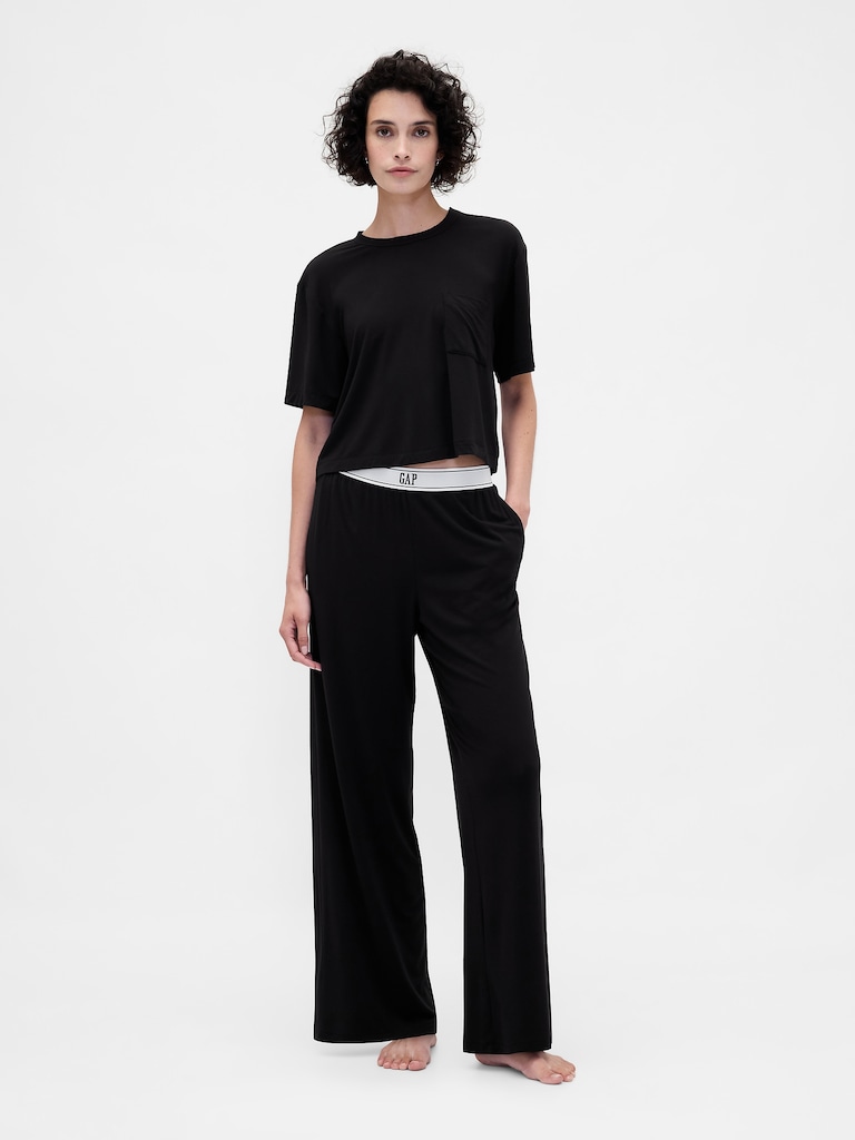 Modal Logo PJ Pants
