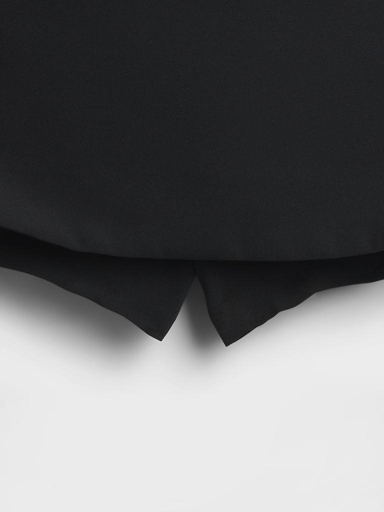Low Rise Twill Mini Skort