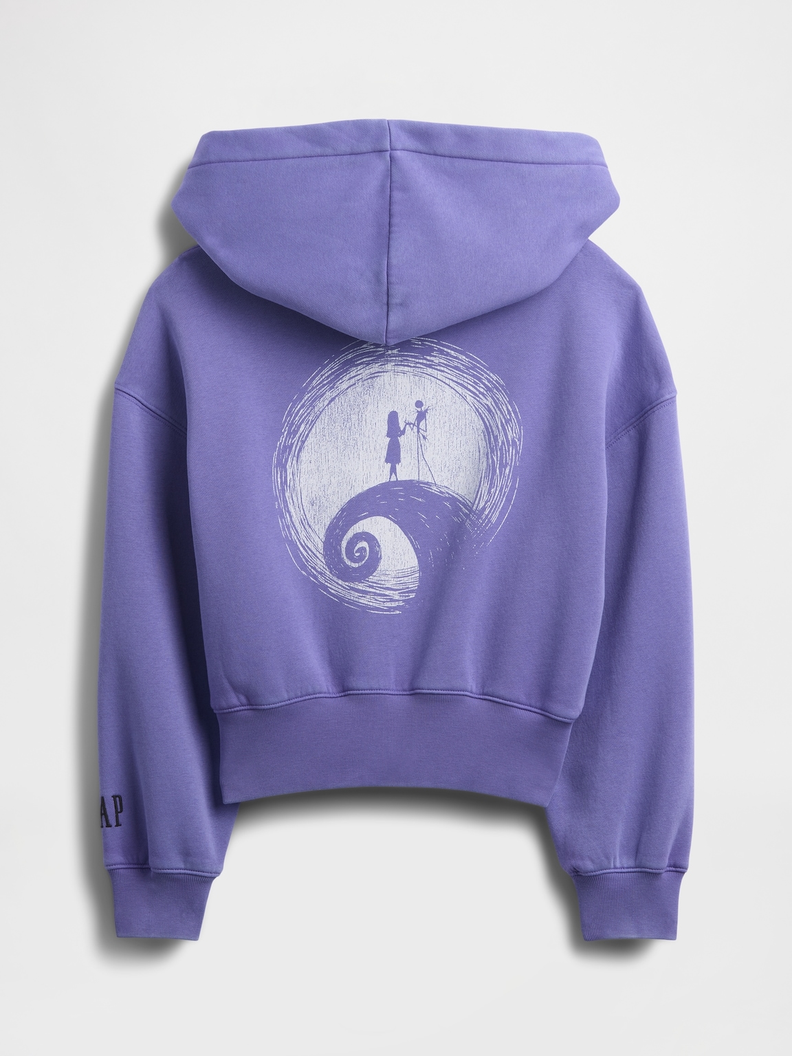 Gap × Disney Tim Burton’s The Nightmare Before Christmas Kids VintageSoft Crop Hoodie