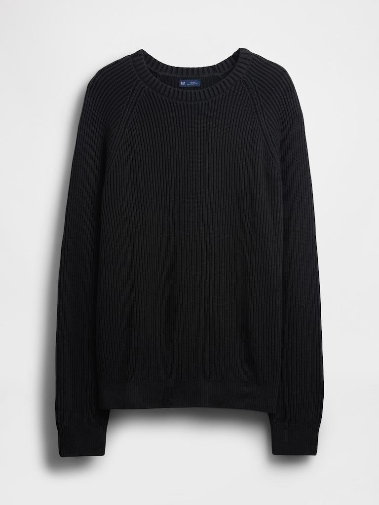 Classic Raglan Crewneck Sweater