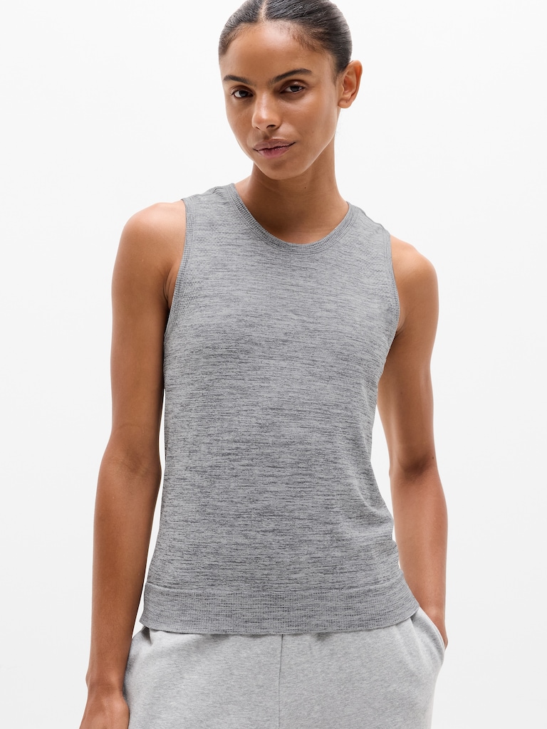 In Motion Seamless Heather Tank