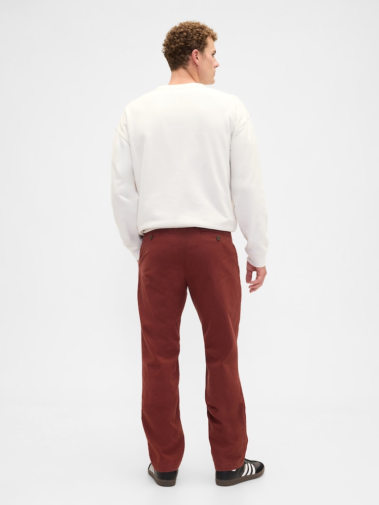 GapFlex Essential Khakis in Straight Fit