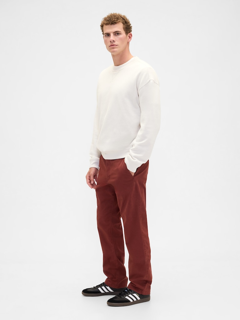 GapFlex Essential Khakis in Straight Fit