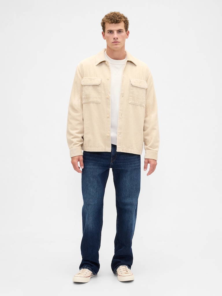 Relaxed Corduroy Overshirt