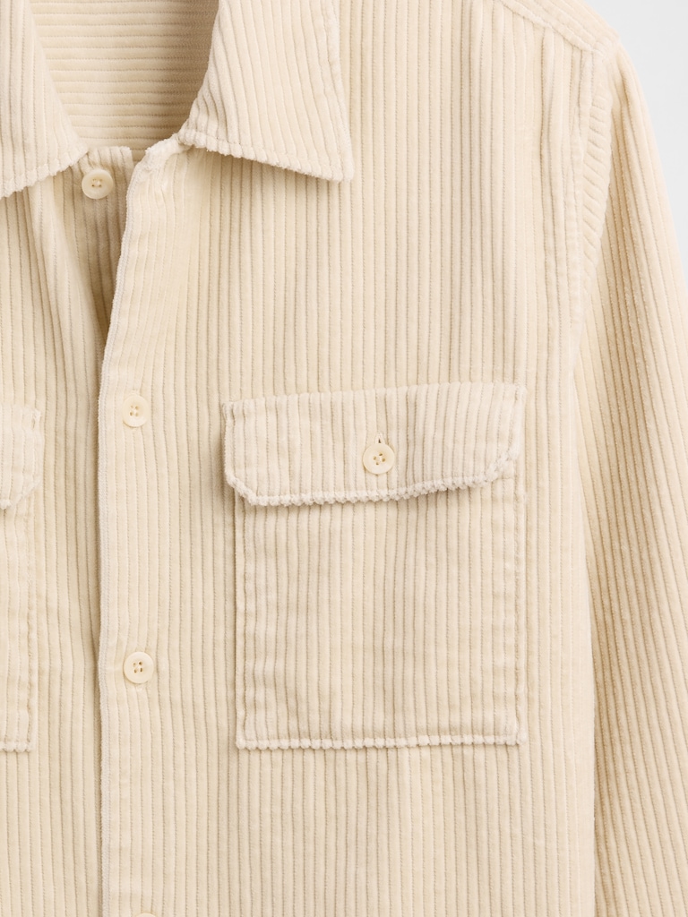 Relaxed Corduroy Overshirt