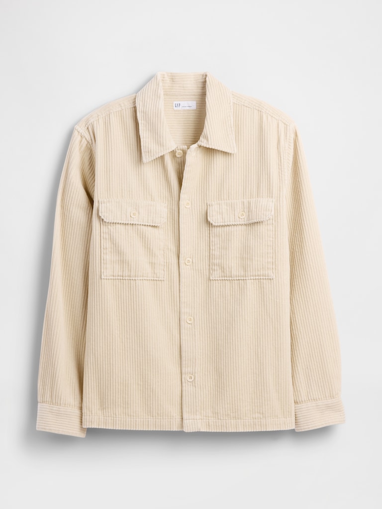Relaxed Corduroy Overshirt