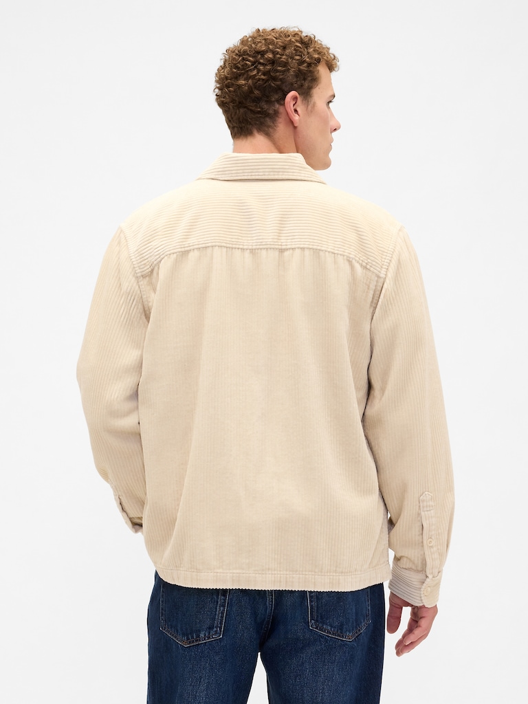 Relaxed Corduroy Overshirt
