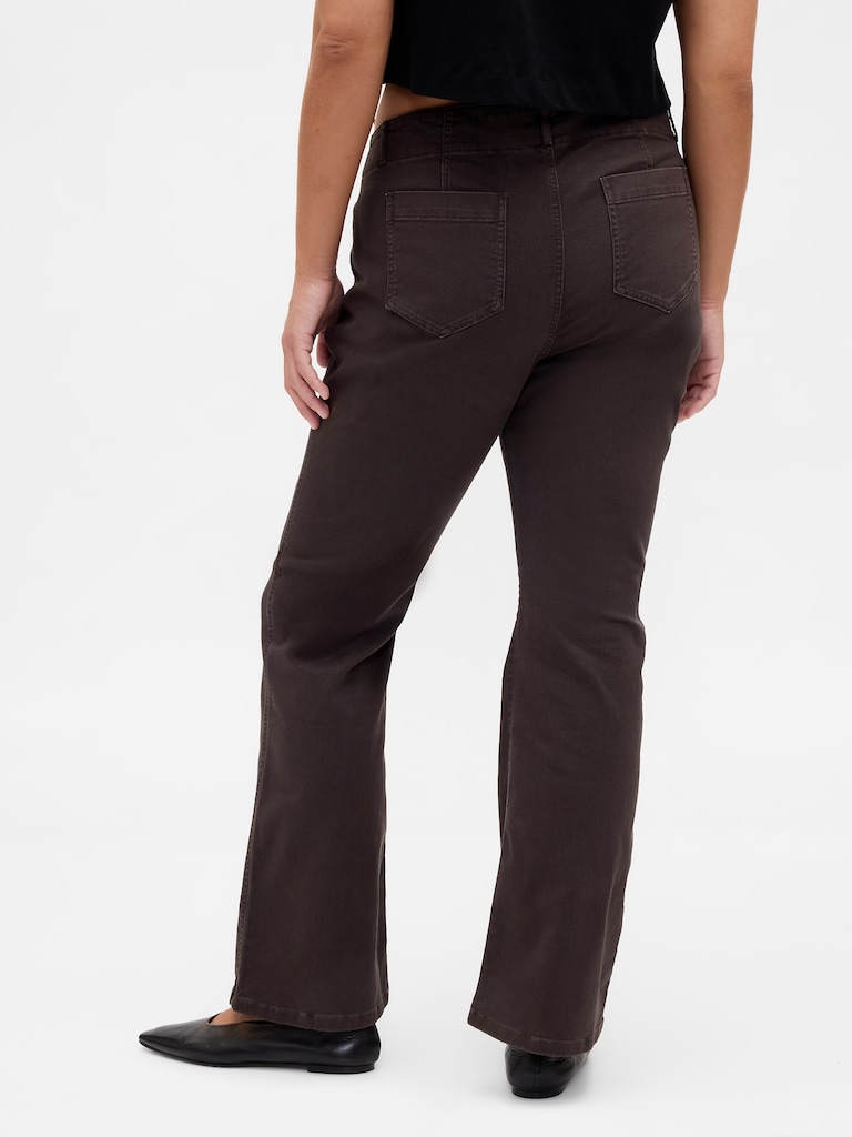 Low Rise Twill Long & Lean Pants