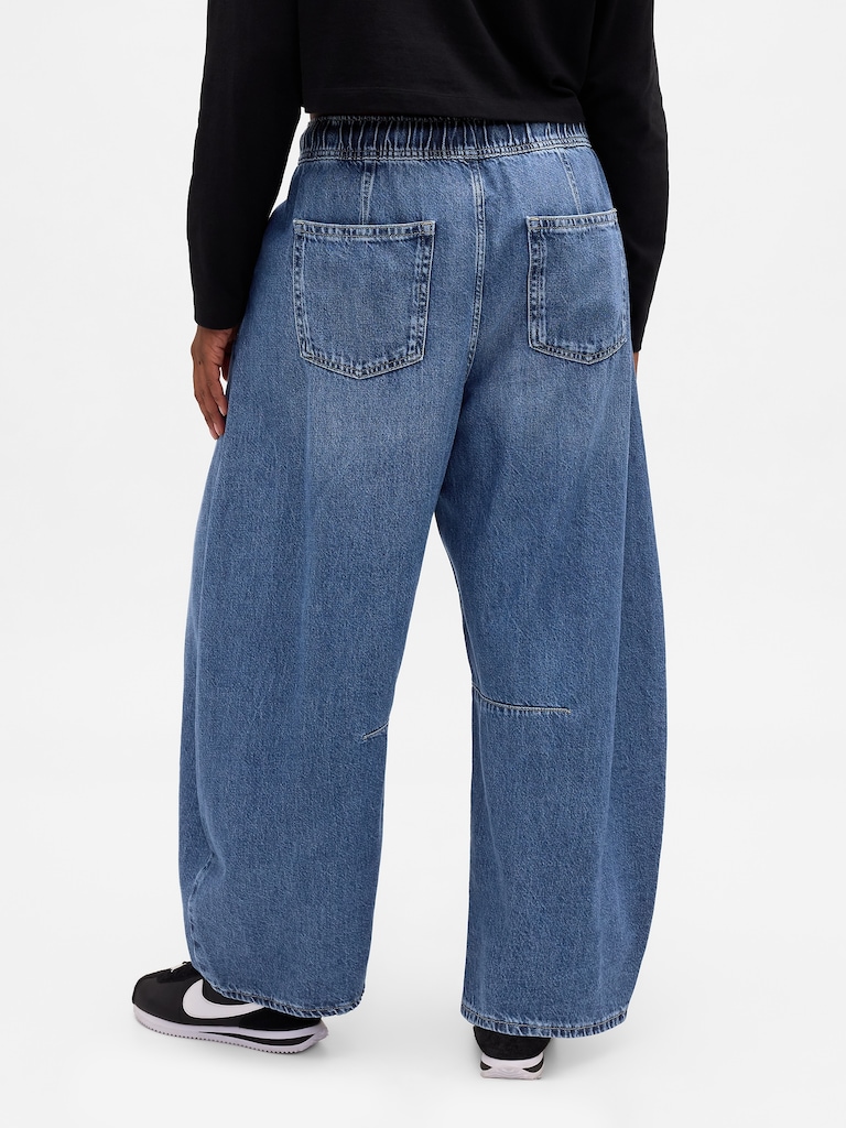 Mid Rise UltraSoft Easy Horseshoe Jeans