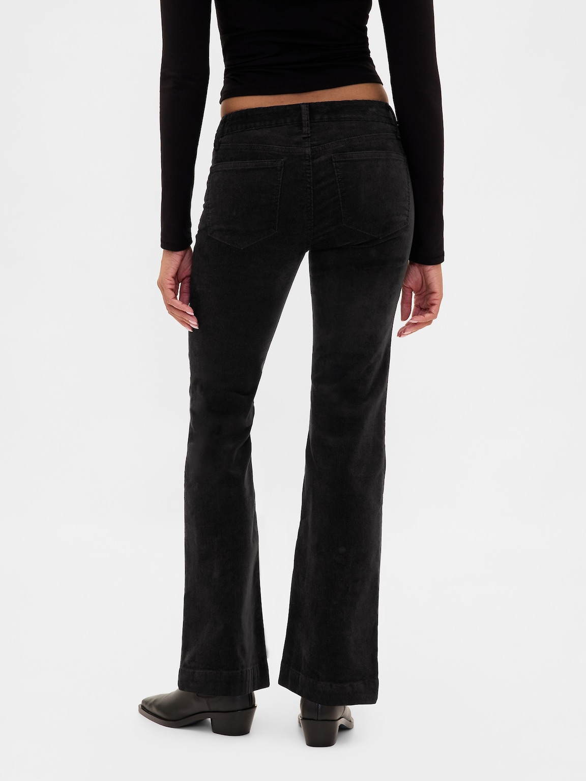 Low Rise Corduroy Long & Lean Pants