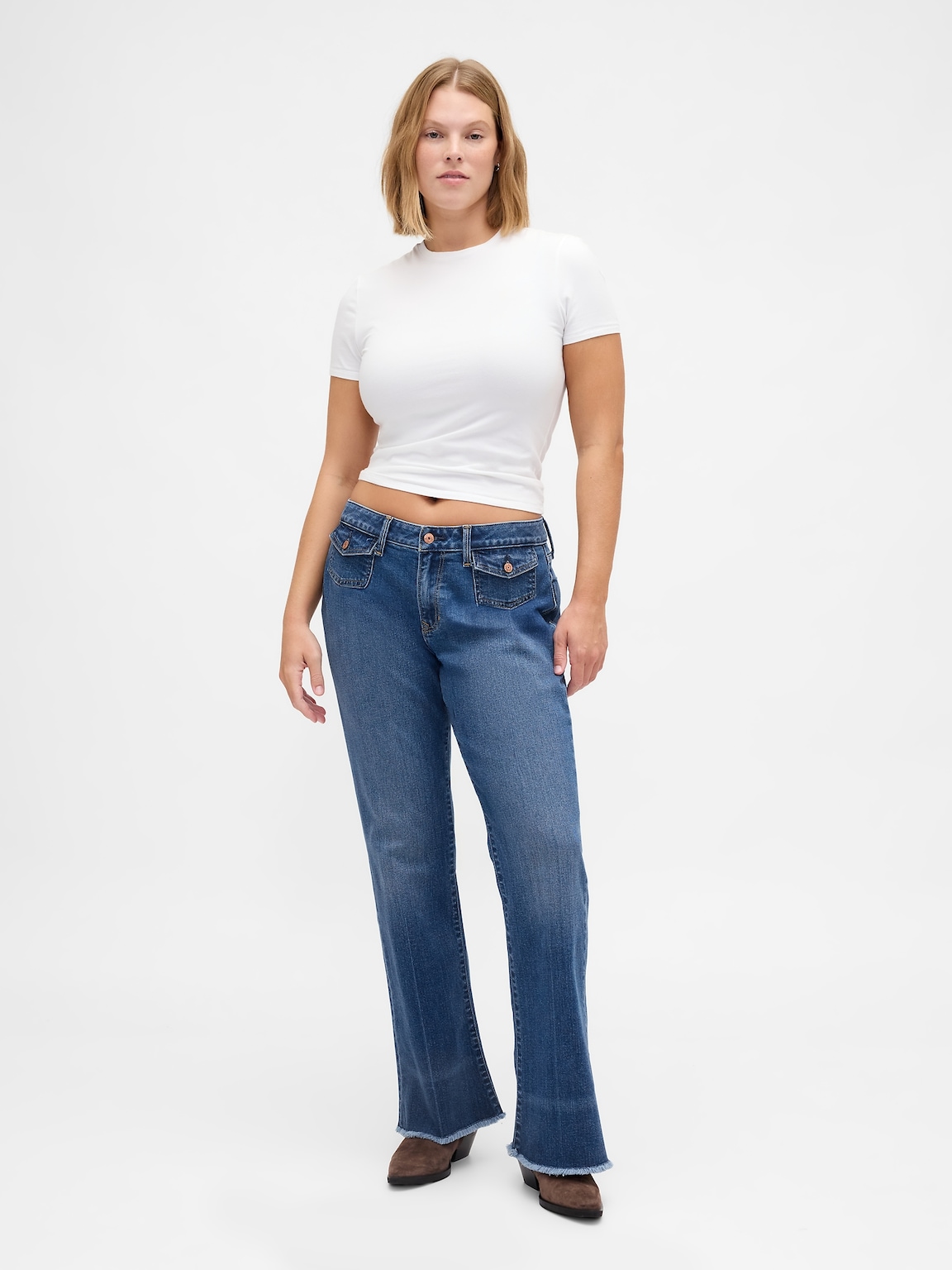 Low Rise Long & Lean Jeans