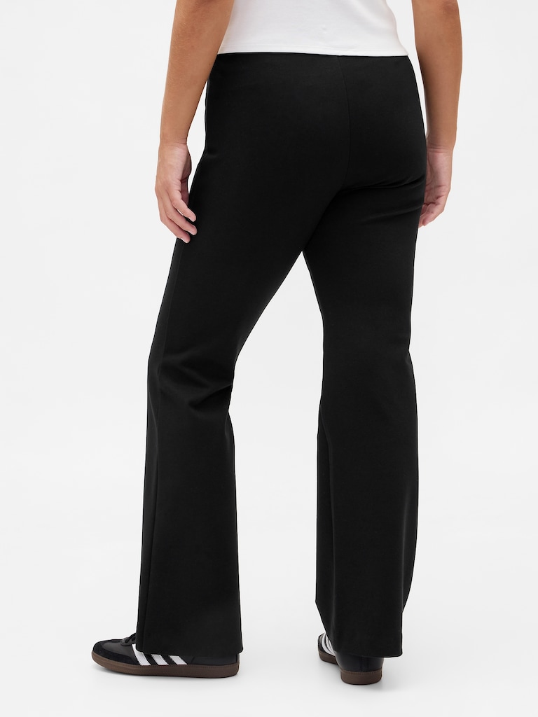 Low Rise Double Knit Boot Pants