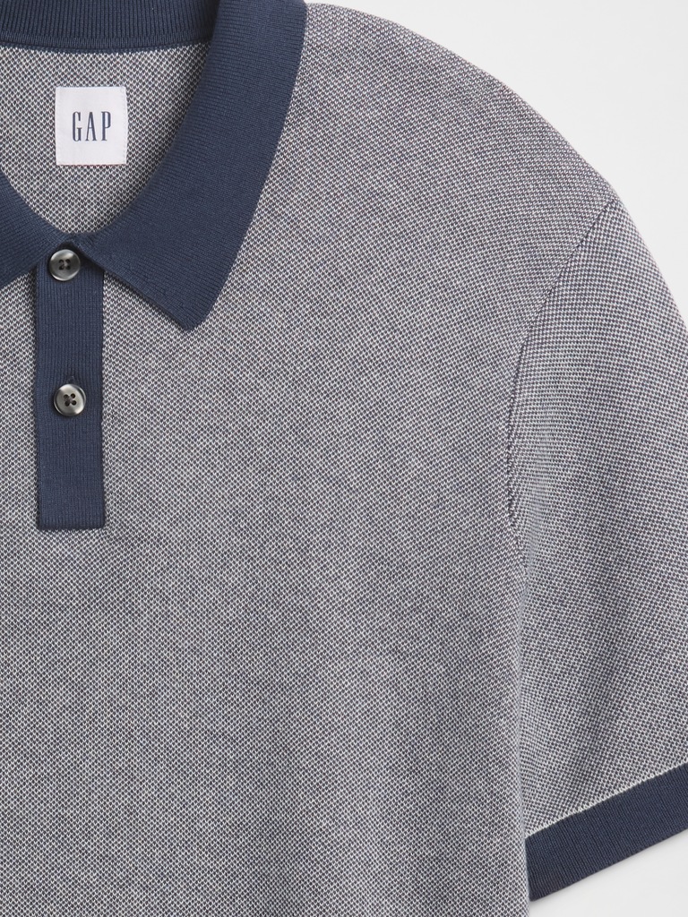 Sweater Polo Shirt