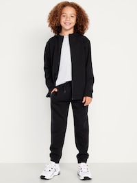Dynamic Fleece Full-Zip Hoodie and Joggers Set for Boys