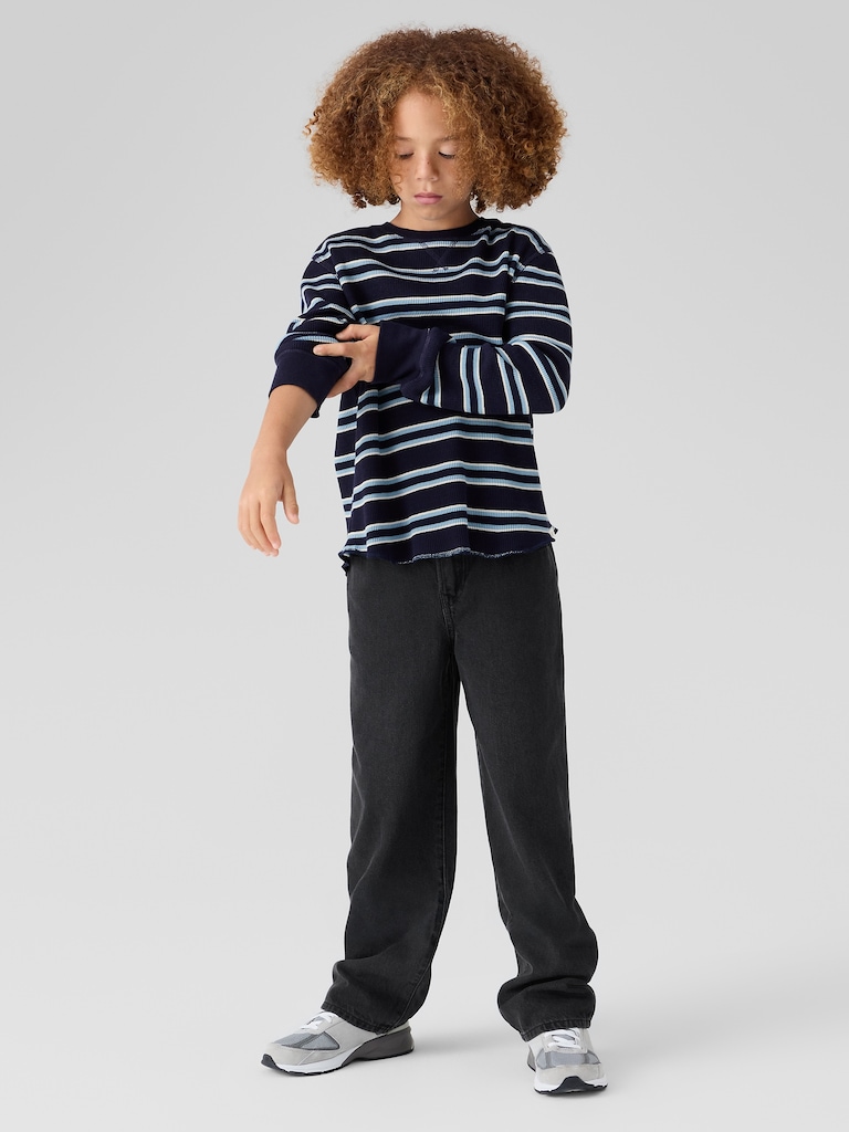 Kids Soft Relaxed Loose Jeans