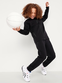 Dynamic Fleece Full-Zip Hoodie and Joggers Set for Boys