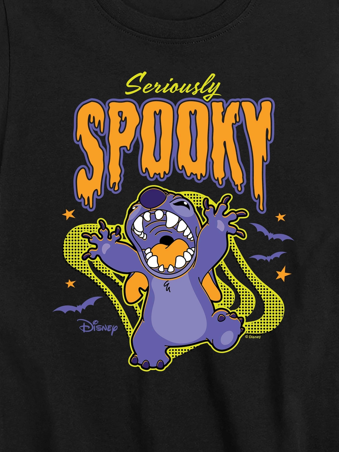 Toddler Lilo and Stitch Seriously Spooky Short Sleeve Tee