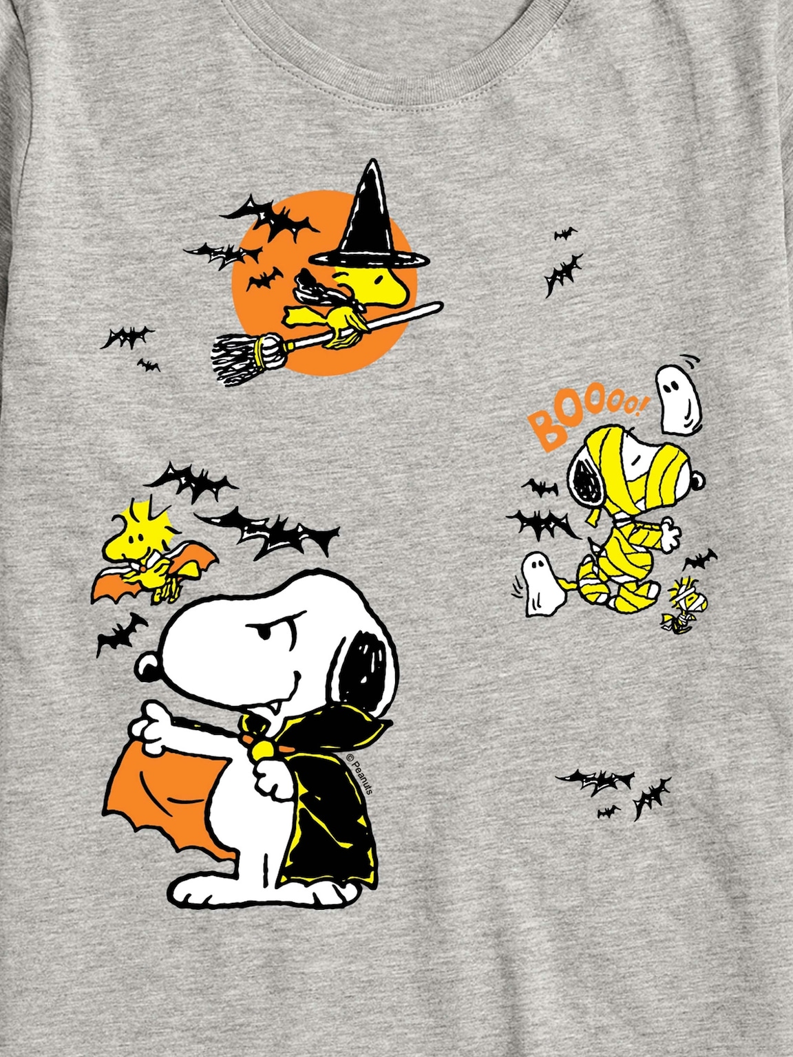 Toddler Peanuts Halloween Snoopy And Woodstock Short Sleeve Tee
