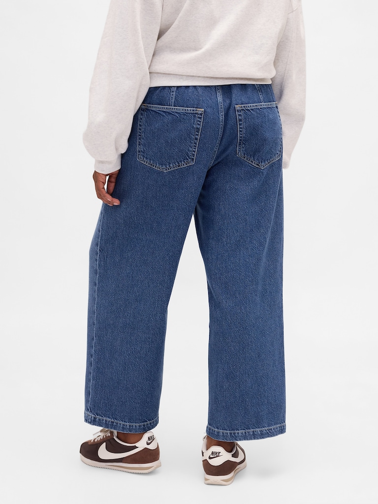 Low Slung UltraSoft Relaxed Crop Jeans