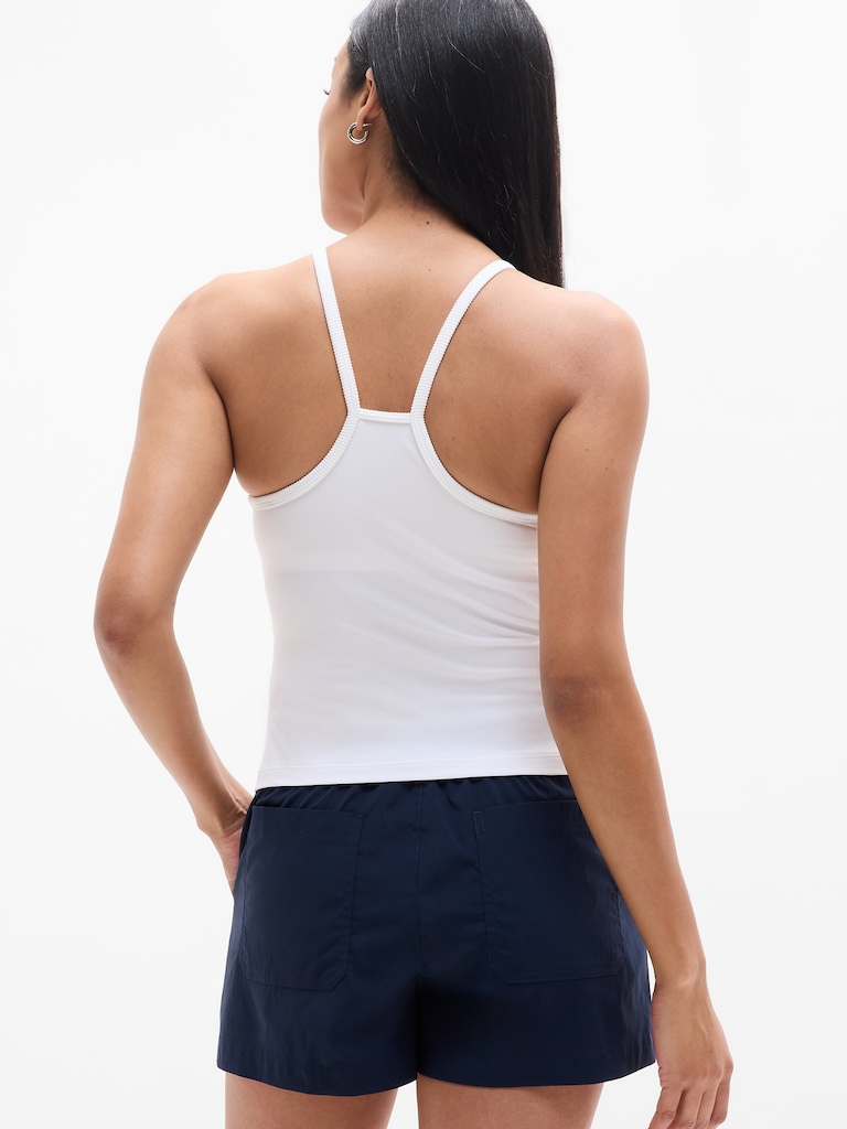Signature Rib Built In Bra Tank