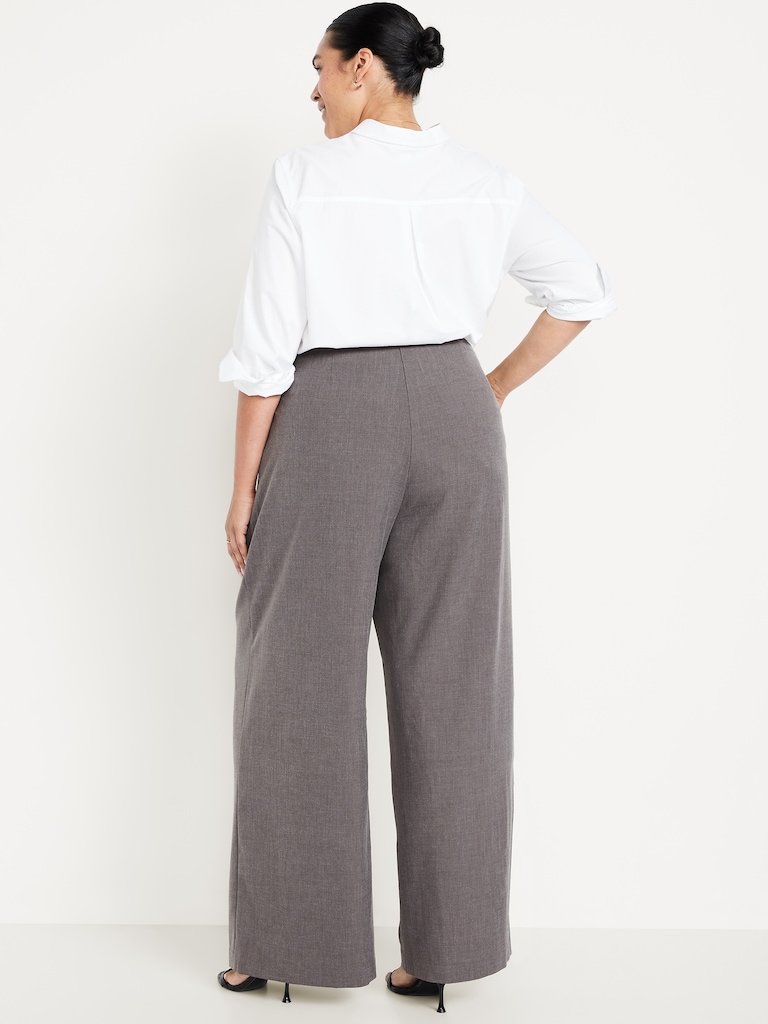 Extra High-Waisted Super Wide-Leg Pants