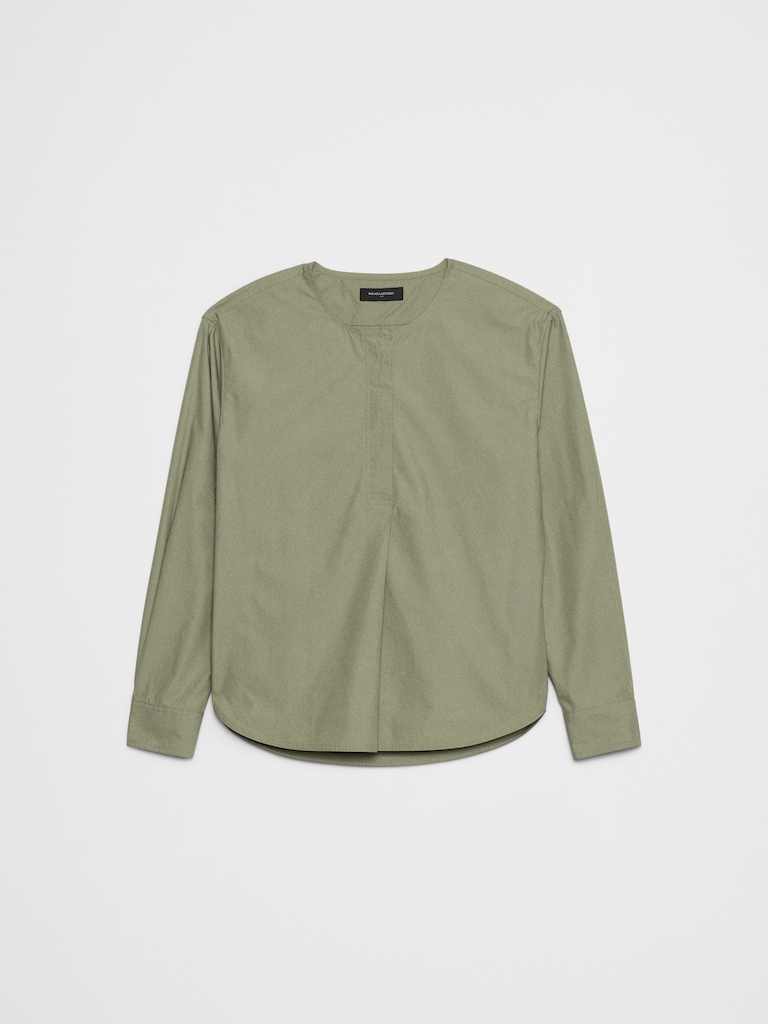 Placket Popover Shirt