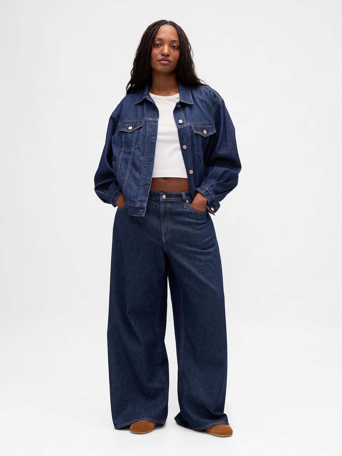 Low Slung Extra Baggy Jeans