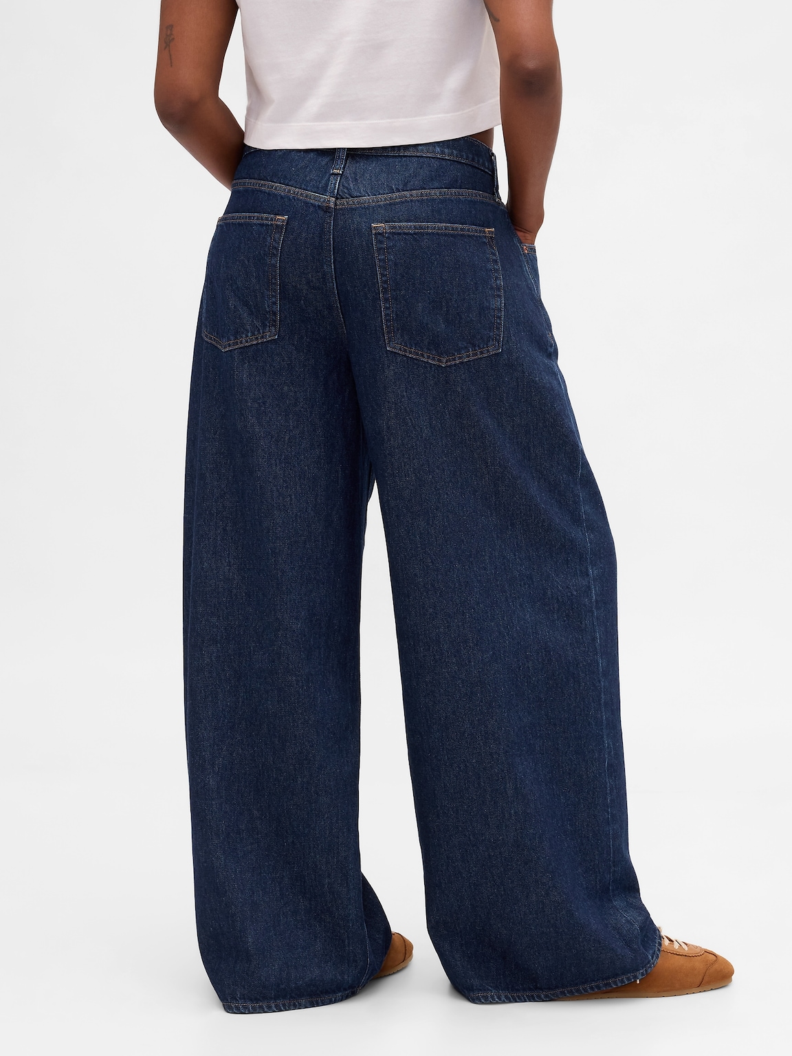 Low Slung Extra Baggy Jeans