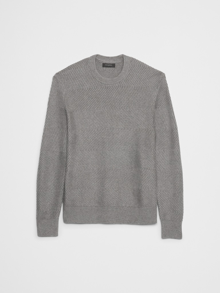 Zigzag Textured Sweater