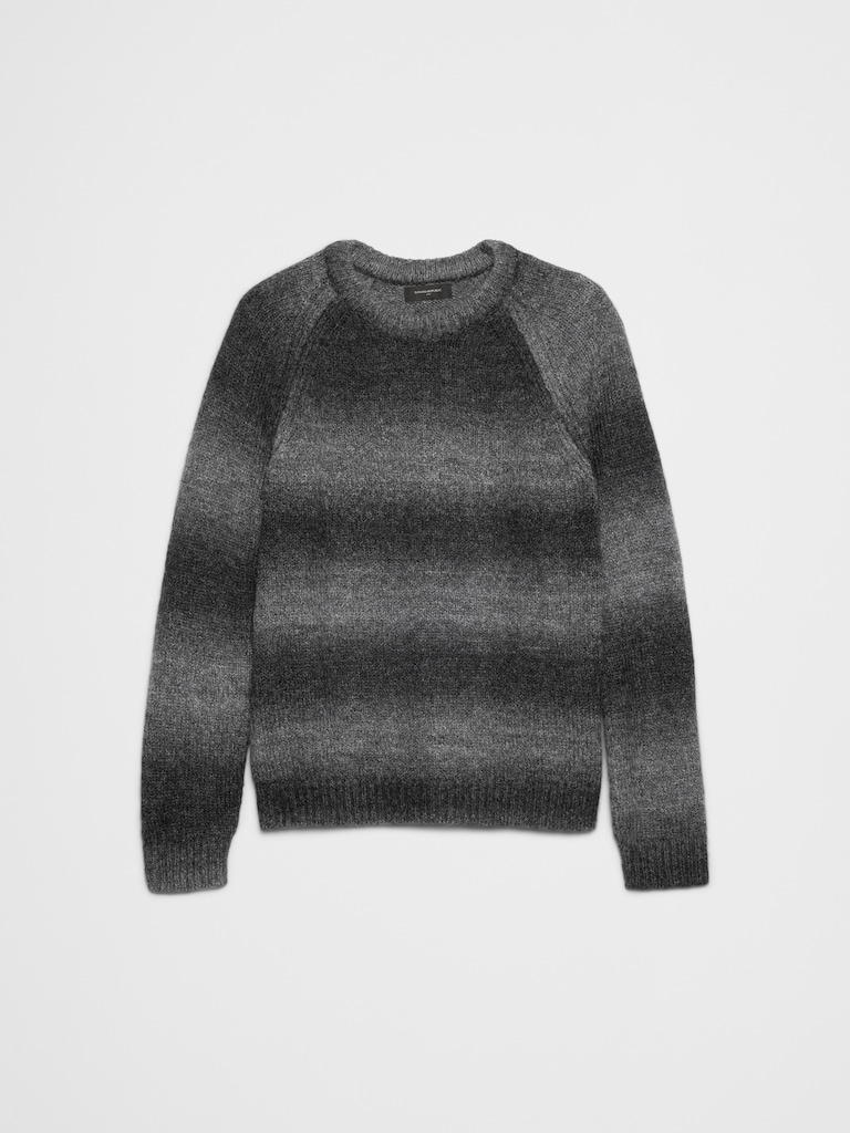 Fuzzy Ombre Sweater