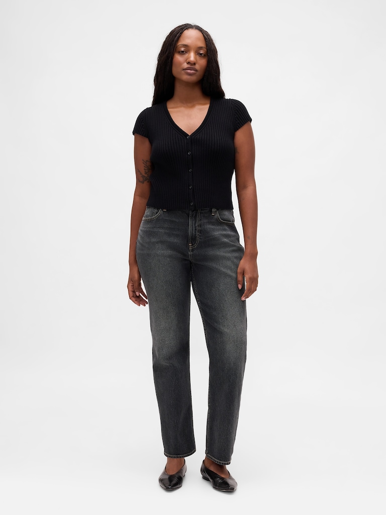 High Rise ’90s Slim Straight Jeans