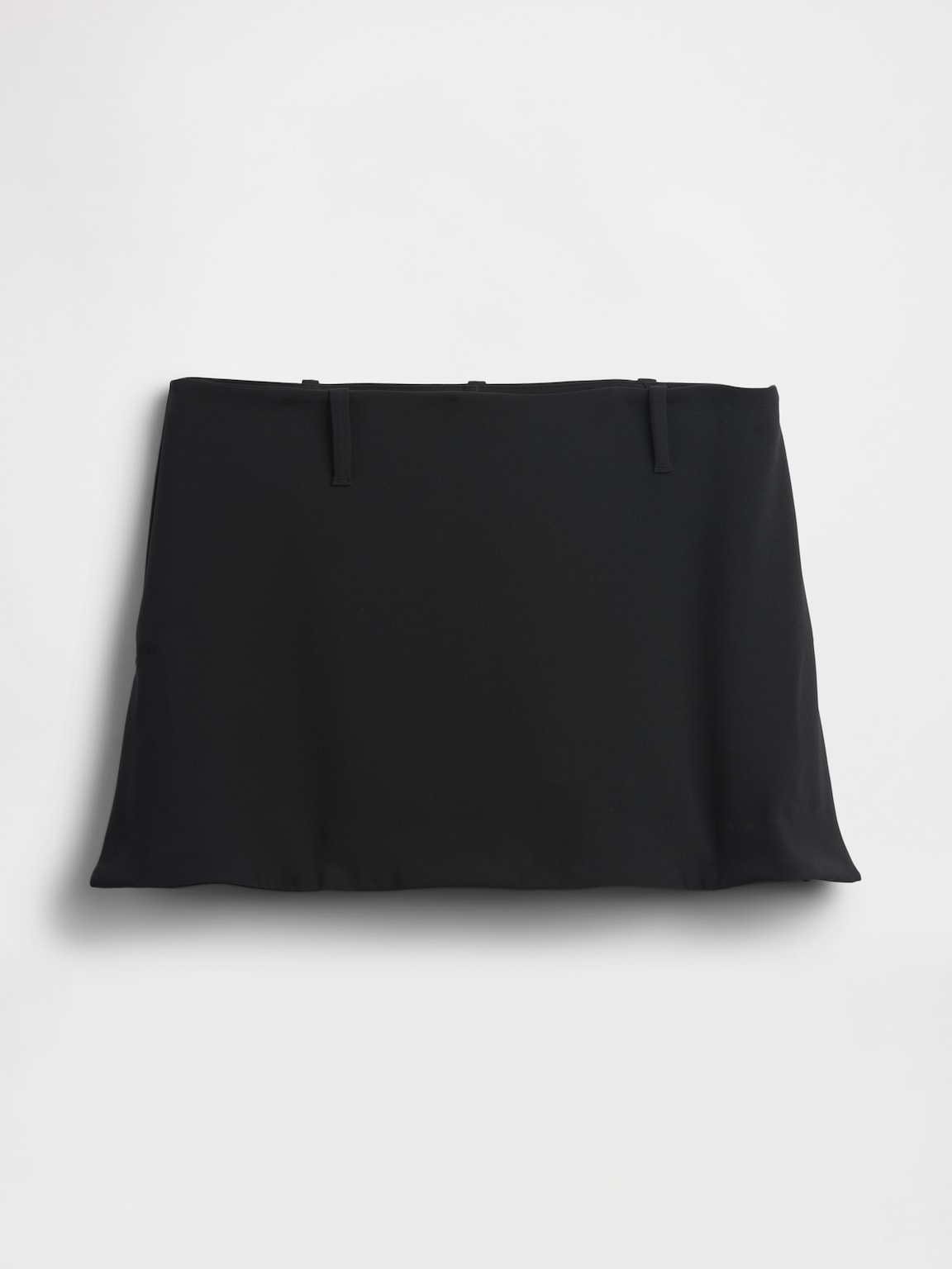 Low Rise Twill Mini Skort