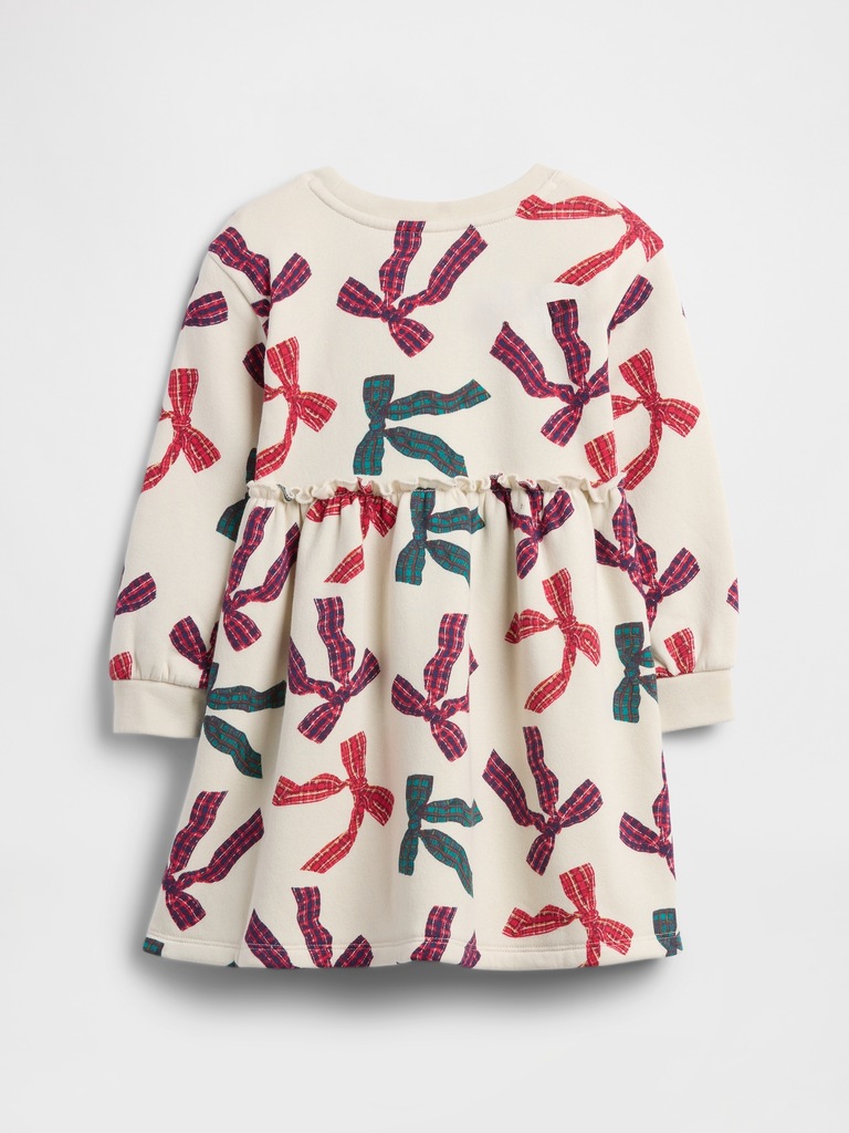 babyGap Print Sweatshirt Dress