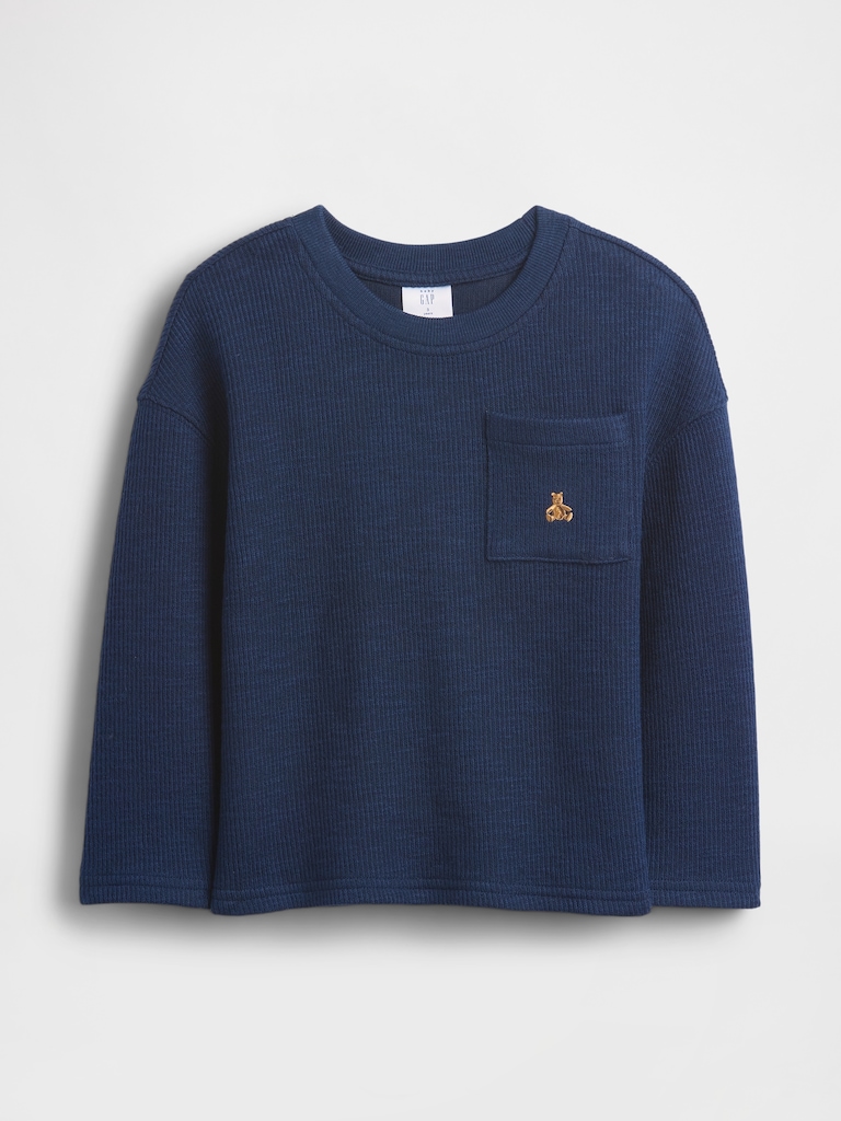 Baby & Toddler Rib Pocket T-Shirt