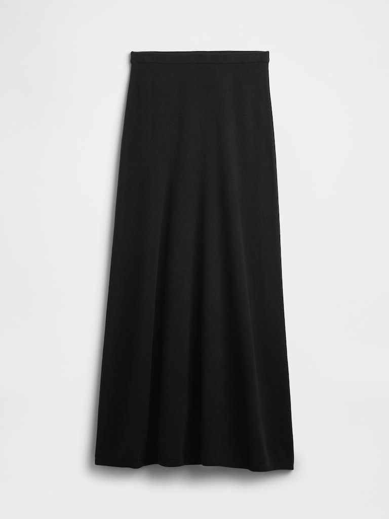 CashSoft Maxi Sweater Skirt