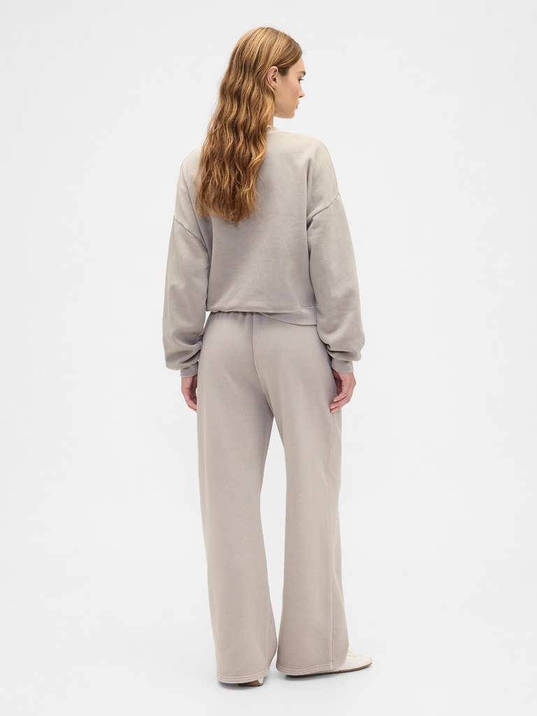 Relaxed Straight-Leg Sweatpants