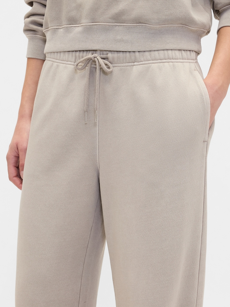 Relaxed Straight-Leg Sweatpants