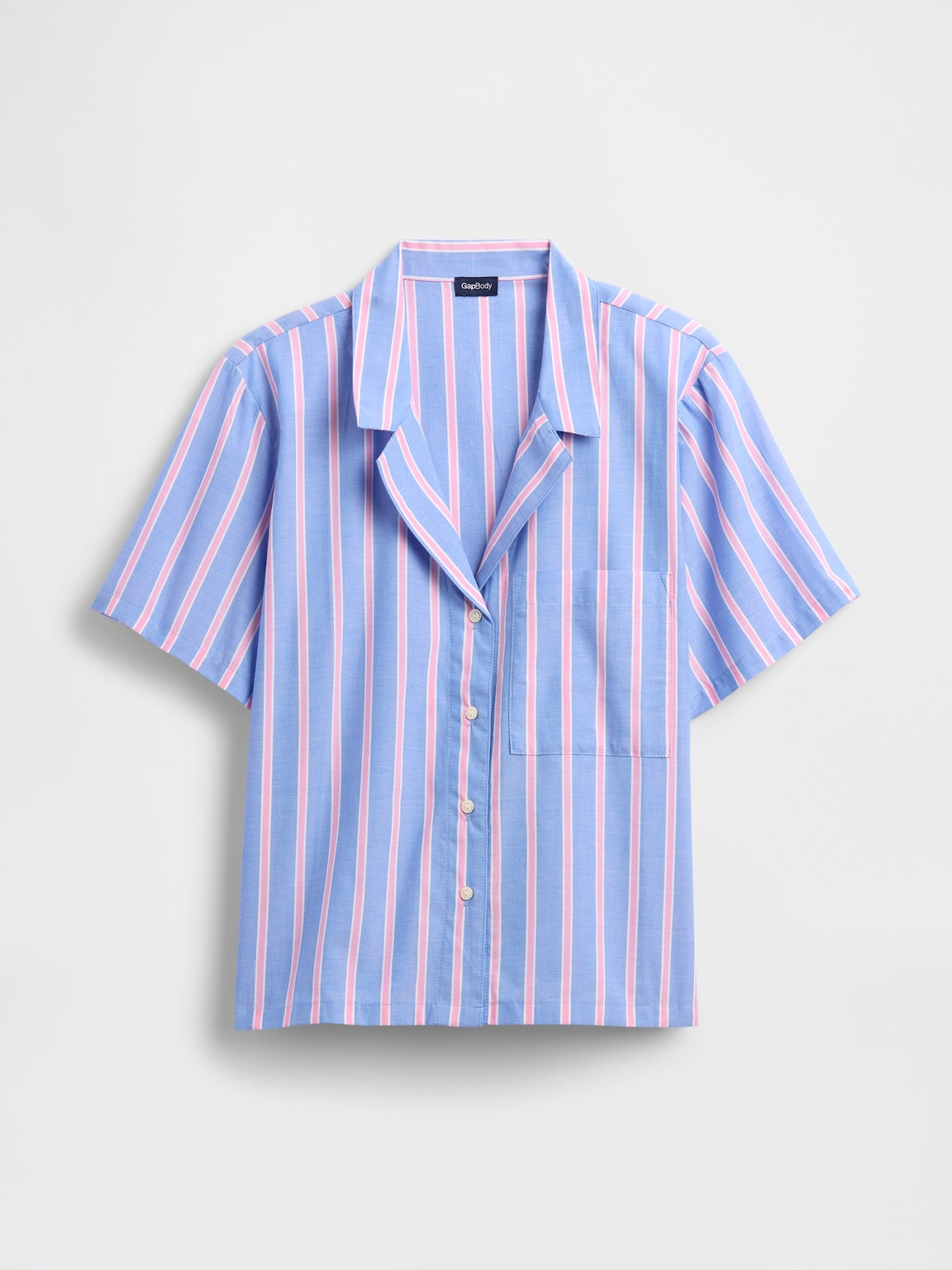 Print Poplin PJ Shirt